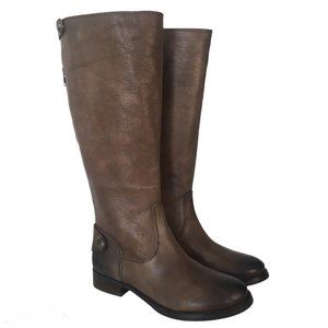 Arturo Chiang Fierce Knee High Riding Brown Boots